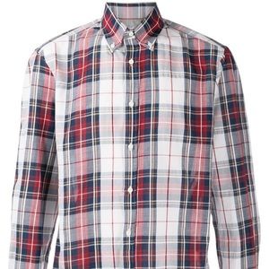 Brunello cucinelli check shirt